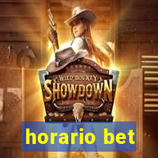 horario bet